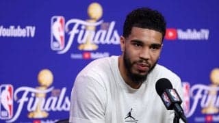 セルティックスのエースとしてファイナルに挑むテイタム「僕はこの瞬間を楽しむだけさ」