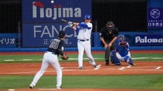 50歳でも「まだ現役いけそう」　ハマの安打製造機の華麗なセンター返しが「さすが」