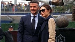 “貴公子”ベッカムが妻ヴィクトリアと反射神経で“ガチバトル”！白熱の真剣勝負の行方は？