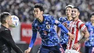 日本代表、パラグアイ代表を4-1で｢撃破｣!!三笘薫が｢超絶ループ弾｣!アジア最終予選で苦しんだ鎌田大地と浅野拓磨もゴールで｢サバイバルレース激化｣…南米の強豪粉砕の｢4ゴール｣
