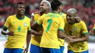 ブラジル、ファン・ウィジョ弾の韓国に5発圧勝で日本戦へ！　ケガ報道のネイマールも78分プレーでPK2発《国際親善試合》