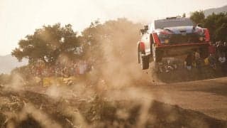 WRCサルディニア：競技初日のSS1を終え、ヒョンデのティエリー・ヌービルがベストタイム。勝田貴元は0.5秒差の2番手