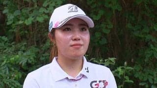 古江彩佳「後半に3アンダーを出せたのは良かった」　後半に巻き返し86位