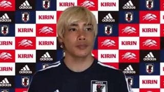 ブラジル戦は走り勝つ！ 日本代表FW伊東純也「守備の時間が多くなるから走る量はかなり増える」
