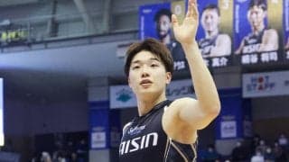 最優秀新人賞はシーホース三河の西田優大が受賞「賞を獲れたのは皆さんの応援があったから」