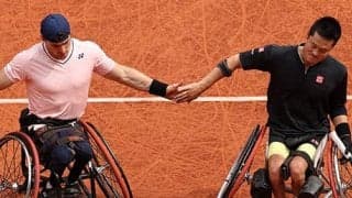  国枝慎吾、全仏単複で決勝へ 