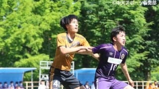 大桃のヘディング弾で田中のデビュー戦を勝利で飾る-関東大学サッカーリーグ戦２部 第７節 対学芸大
