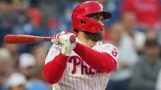 【MLB】大谷翔平との“MVP対決”　主砲ハーパーが豪快11号3ラン、本拠地は大熱狂