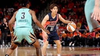 町田瑠唯、2試合連続無得点も4リバウンドを記録…ミスティックスは惜敗