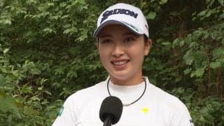 小祝さくら「明日からは守るものがない」　決勝ラウンドはチャレンジ精神