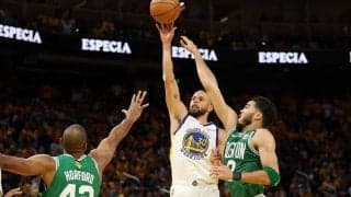 ファイナル初戦で逆転負けを喫したカリー「僕らはこの逆境に対処できると信じている」