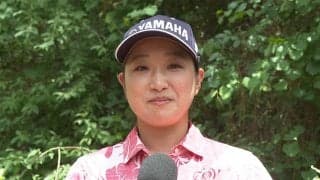 高木優奈「もっともっと上位を狙って頑張る」　パット好調で「68」を記録