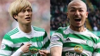 セルティックの日本代表コンビが食レポ挑戦! 古橋&前田が「うまい！」「ベリーグッド！」とNo.1に選んだスコットランド名物はアレ