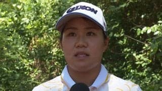 畑岡奈紗、最終日の上位進出に意欲「トップ10目指して頑張りたい」