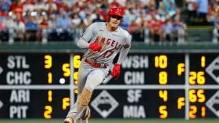 【MLB】大谷翔平、3戦ぶり安打＆3打席連続出塁　感情出して鼓舞も…チーム泥沼10連敗