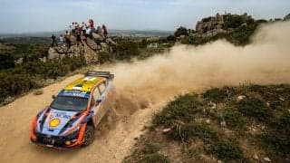 WRCサルディニア：競技3日目を終えて、ヒョンデのオィット・タナックがリーダーに。勝田は6番手