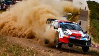 WRCサルディニア：首位ラッピが痛恨のデイリタイア。ロバンペラは総合5位につける