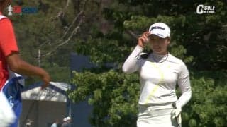 【動画】小祝さくらがナイスパットで観客沸かす！日本勢最上位で最終Rへ　3日目ハイライト