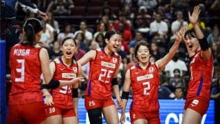 井上26得点の活躍　女子日本代表3連勝　VNL2022