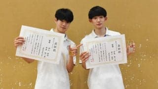【バドミントン部男子】甲斐聡・神山ペア、接戦制し関西優勝！