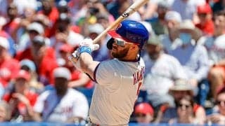 【MLB】エ軍、連敗ストップ目前でまさかの満塁被弾　MVPハーパーの同点アーチに敵地大熱狂