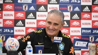 決戦前日、元横浜フリューゲルスのブラジル代表サンパイオコーチが挙げた「警戒する日本代表5選手」の名前