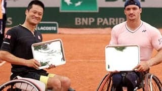 国枝慎吾 複V逃すも「感謝！」