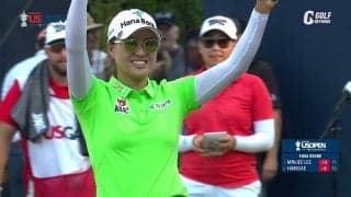 【動画】ミンジー・リー、大会最少記録でメジャー通算2勝目　全米女子オープン最終日