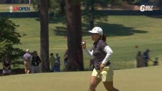 【動画】畑岡奈紗は28位　長いバーディパットを沈める場面も　全米女子オープン最終日