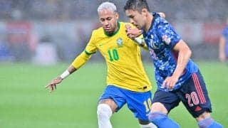 日本代表が「世界最強」ブラジル代表に善戦!!「0-1で敗戦」も「板倉や権田」の粘りで「ネイマールを抑えつつ」最少失点で試合を終える