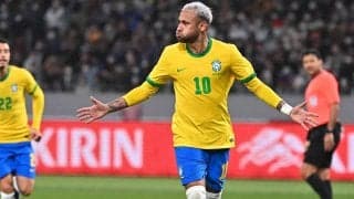 日本相手に通算9ゴール、ネイマールが勝利を喜ぶ「勝利で終われたのはとても良かった」