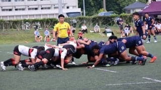 [ラグビー] 無敗３連勝！大量得点で成蹊大に大勝！