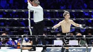 井上尚弥、衝撃2回TKOで日本人初3団体統一！　ドネアを264秒瞬殺、2年7か月ぶり再戦で完全決着