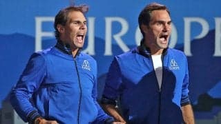 盟友フェデラーから祝福があったと全仏V14のナダルが明かす「優勝後、お祝いのメッセージを送ってくれたんだ」