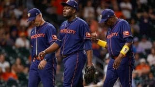 アストロズ投手がまた退場　故意死球か否か巡り両軍エキサイト「明白だ」「腹が立つ」