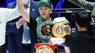井上尚弥の背後に映っていた話題のリングガールも感激「なんて書けばいいんだろう」