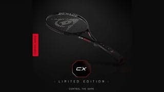 土居美咲らが使用、ダンロップがテニスラケット「CX」シリーズの数量限定モデルを発表、ブラックのマットコスメが特徴