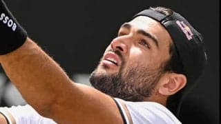 ベレッティーニ 復帰戦で白星 