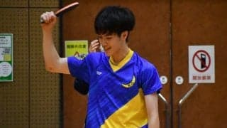 【卓球部】シングルスで佐藤が優勝し、男子は今大会関学が２冠達成！