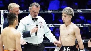 話題のリングガール、井上尚弥の背後で涙した理由を明かす「試合後の両選手の姿に…」