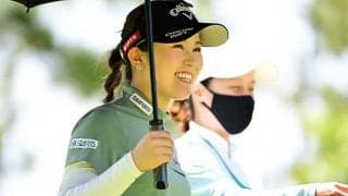 西村優菜が初日「65」暫定首位　全米から7日帰国のハード日程「グッスリ眠れました」