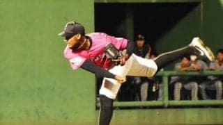 BC茨城の155キロ右腕・ペレズとは何者だ？　４年のブランクを経て日本にやってきたドミニカ出身の29歳にNPBスカウトも注目