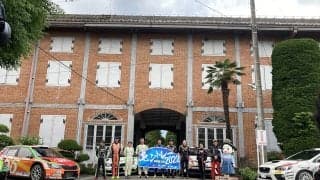 TER、モントレー開幕に先駆けて世界遺産「富岡製糸場」でPR活動