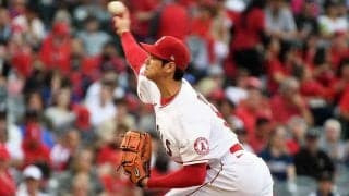【MLB】大谷翔平、あわや頭部にバット直撃　本拠地騒然…本人気づかず苦笑で2回無失点