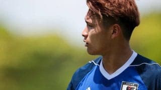 「4000いいね」U-21日本代表・松木玖生が「豪快ワンタッチボレー」を突き刺す!「3発快勝」に導く先制弾