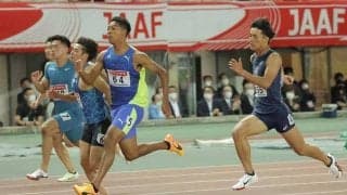 サニブラウン、10秒08で3年ぶりV「昔の自分に勝ててない」　100m世陸内定も悔しさ露わ