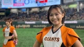 可愛い上に「振り抜いた姿が中田翔」　巨人“ヴィーナス”注目の野球美女はダンス未経験