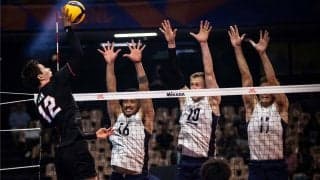 男子日本代表　アメリカにフルセットで惜敗