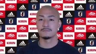 代表初ゴールも“アンパンマン“封印の前田大然「しっかりゴールを見て欲しかった」、娘は「勝ったねー」と勝利喜ぶ