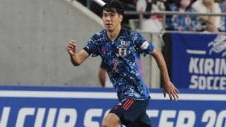 「綺麗な崩し」日本代表DF山根、ガーナ戦の先制点が鮮やか過ぎる!「同じ絵を画いてくれた久保、堂安にも感謝」